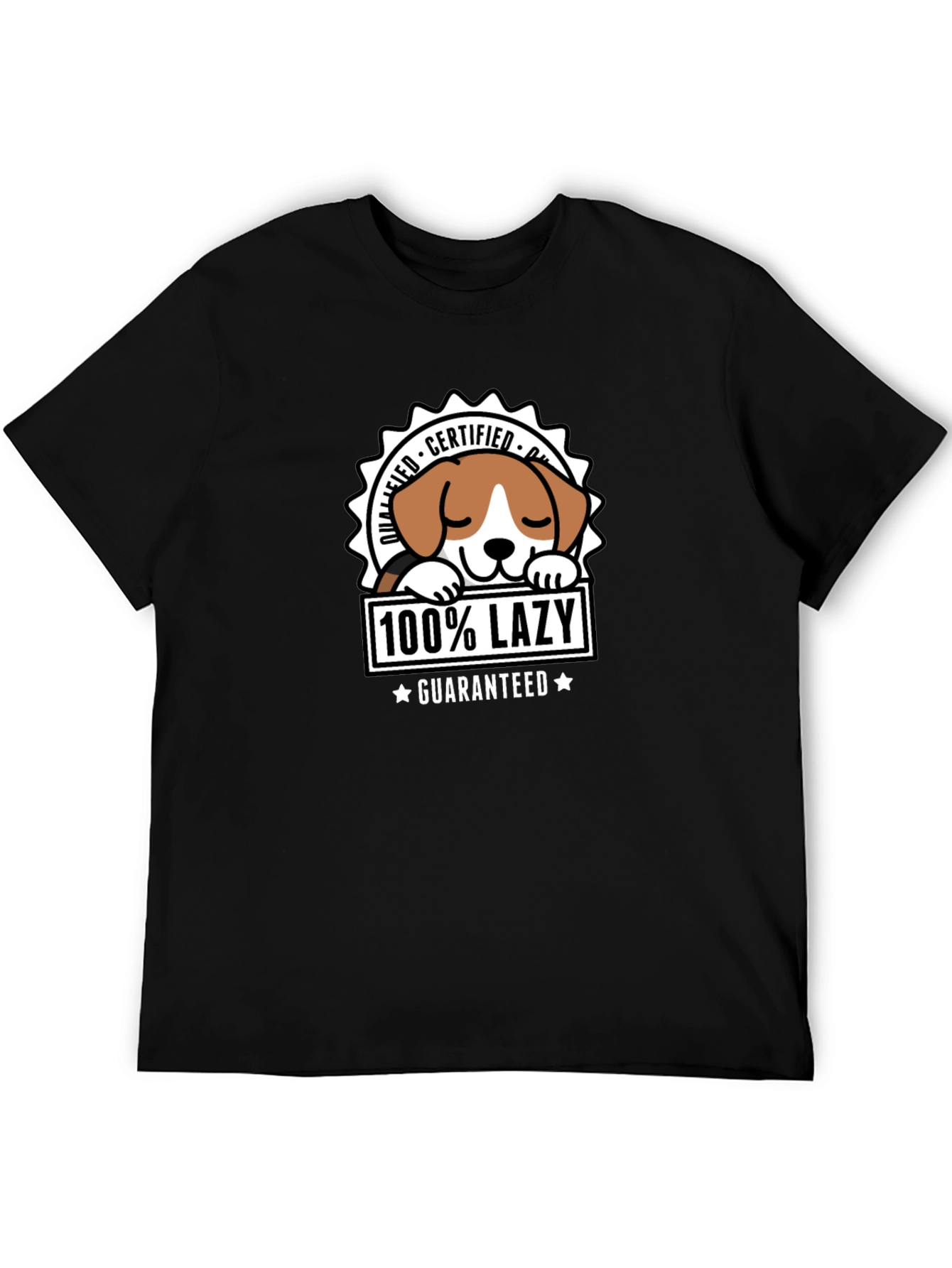 100% Lazy Dog Graphic Tee