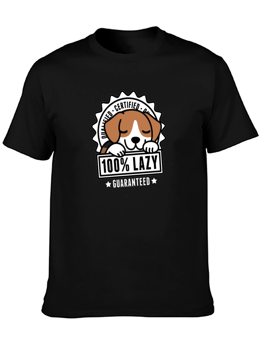 100% Lazy Dog Graphic Tee