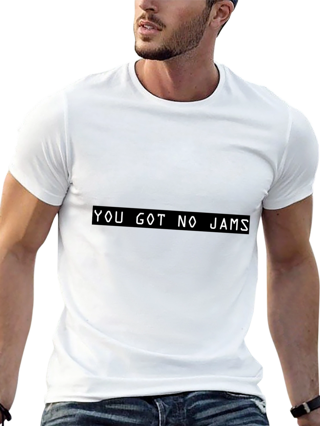You Got No Jams T-Shirt - Black Novelty Tee