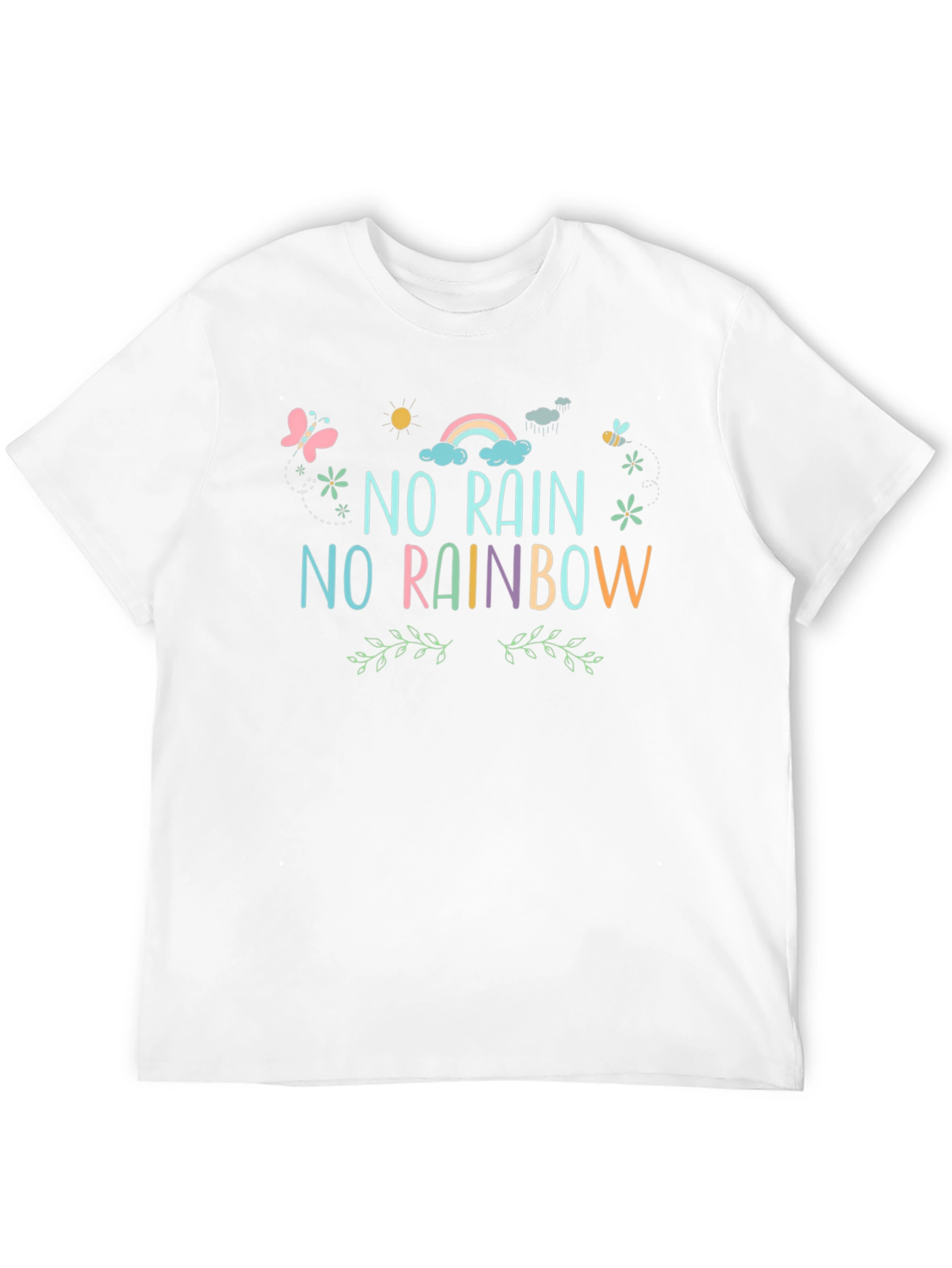 No Rain No Rainbow Graphic Tee