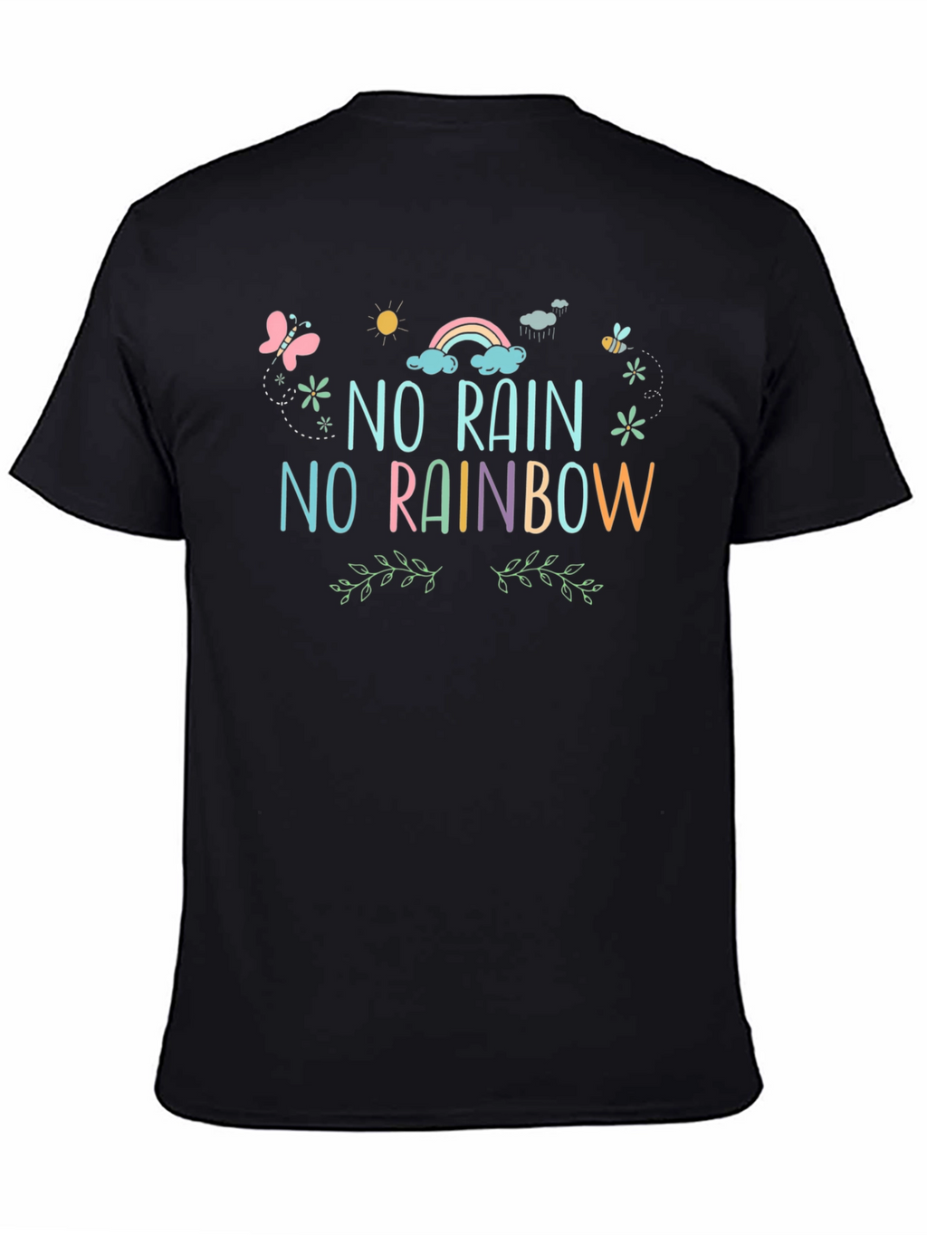 No Rain No Rainbow Graphic Tee
