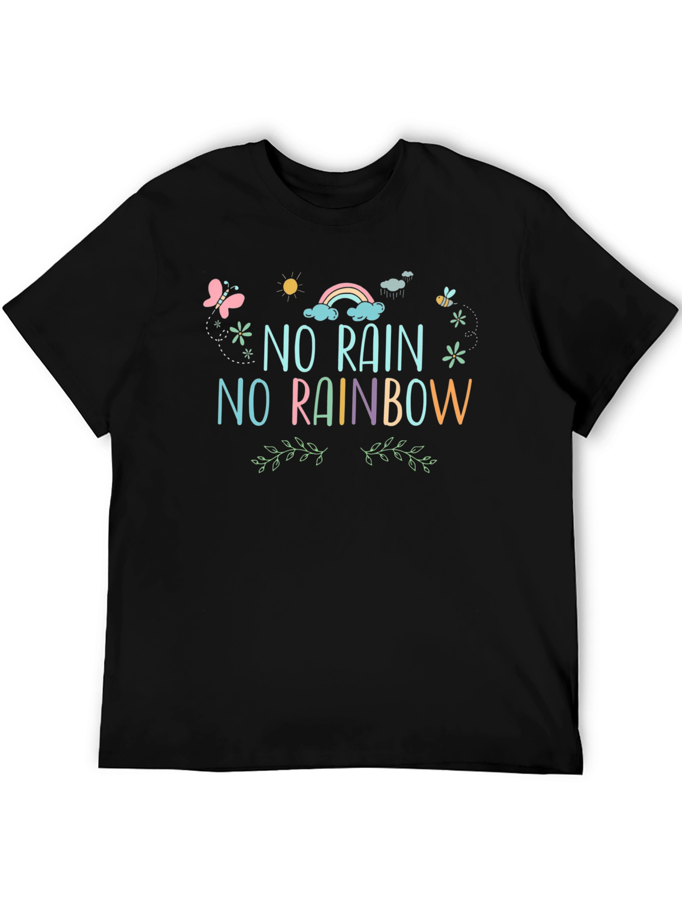 No Rain No Rainbow Graphic Tee