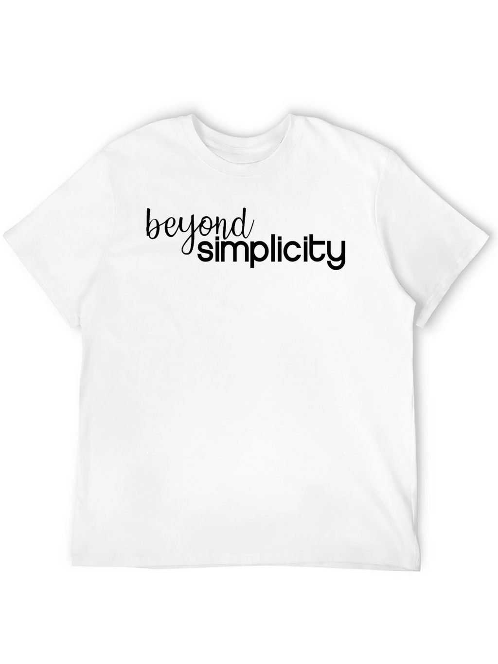 Beyond Simplicity Black Graphic Tee