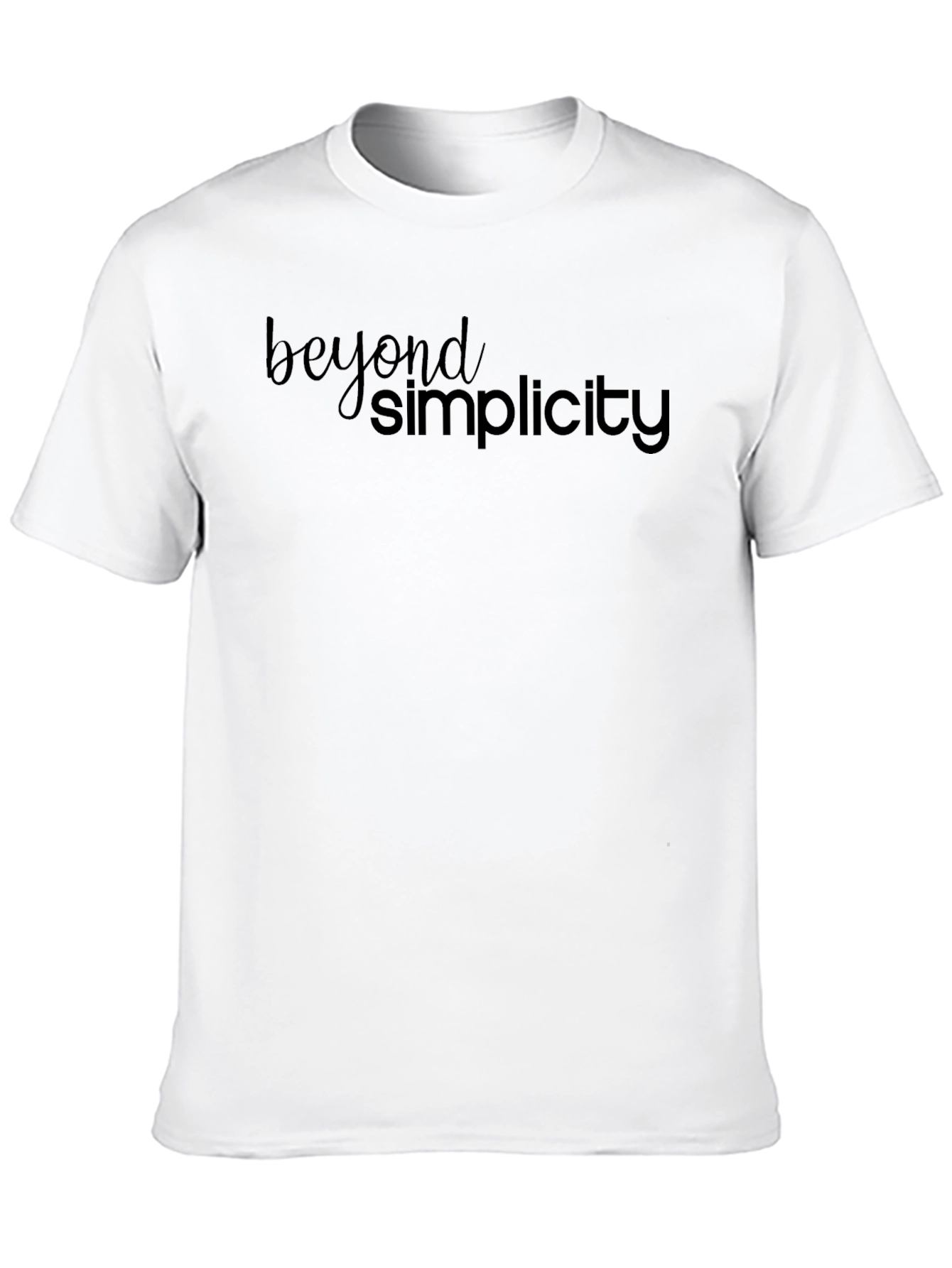 Beyond Simplicity Black Graphic Tee