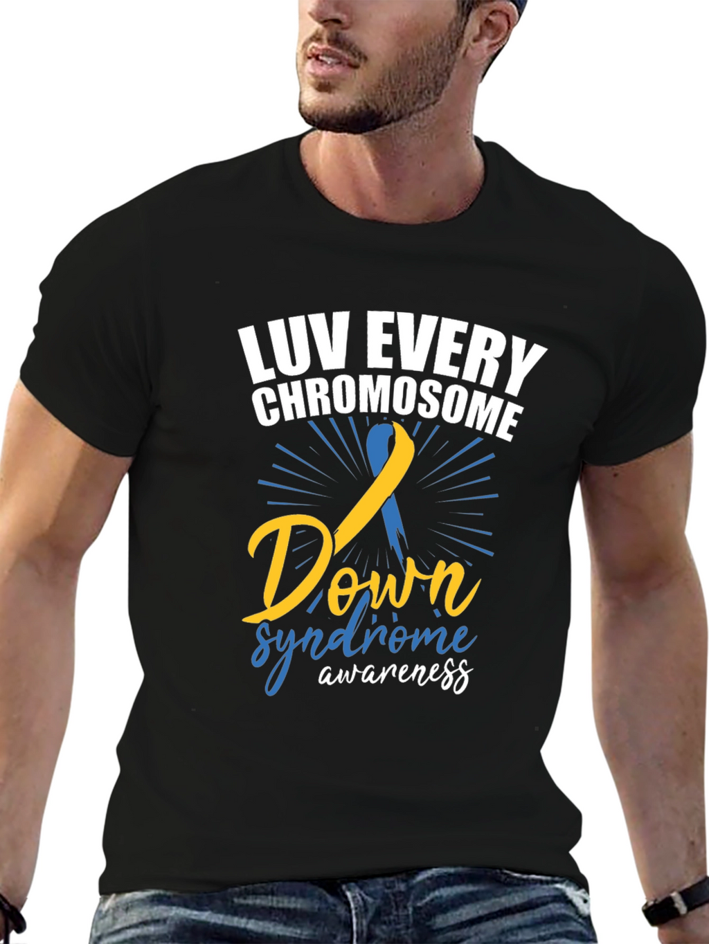 Luv Every Chromosome Down Syndrome Awareness T-Shirt