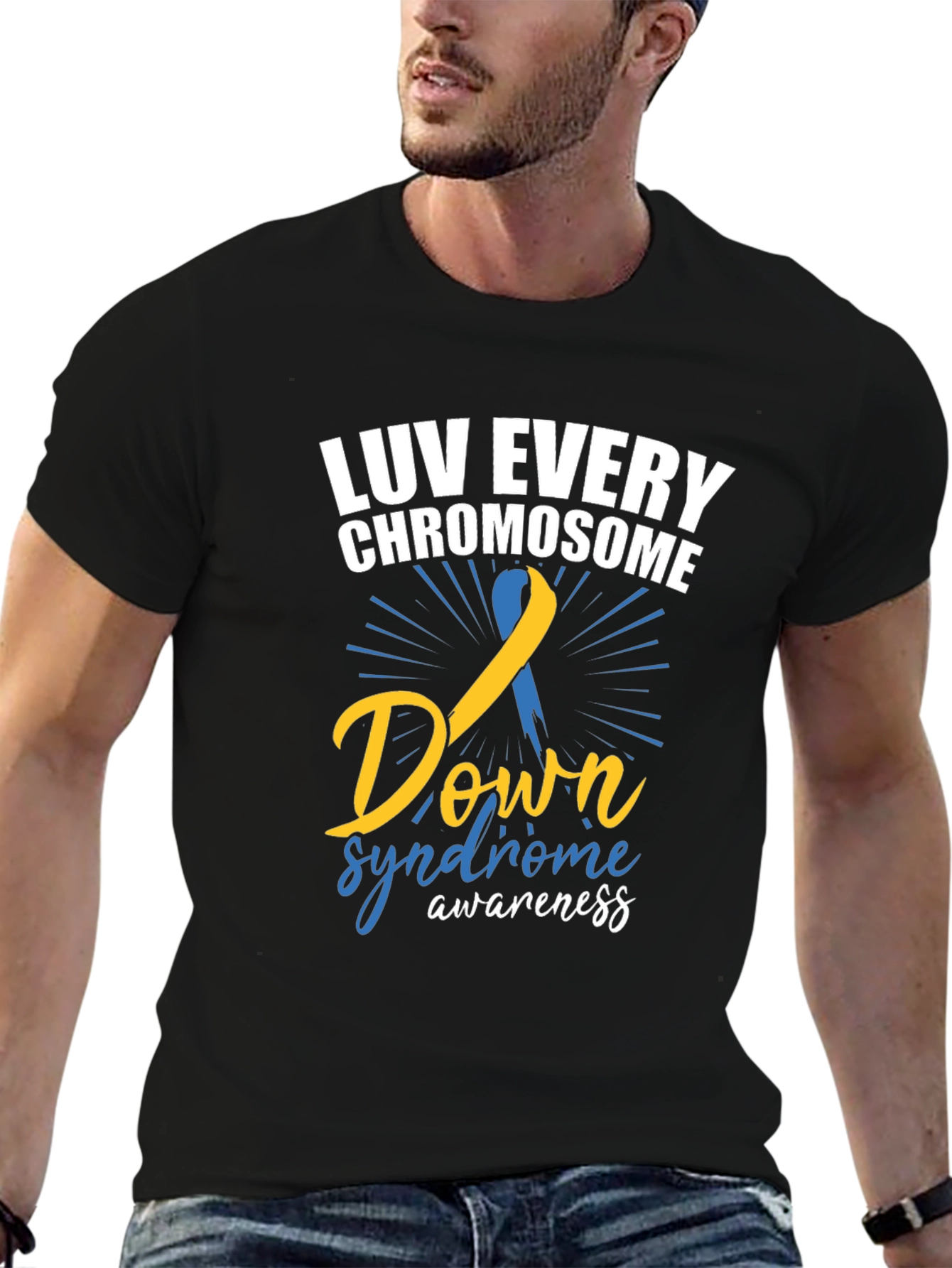 Luv Every Chromosome Down Syndrome Awareness T-Shirt