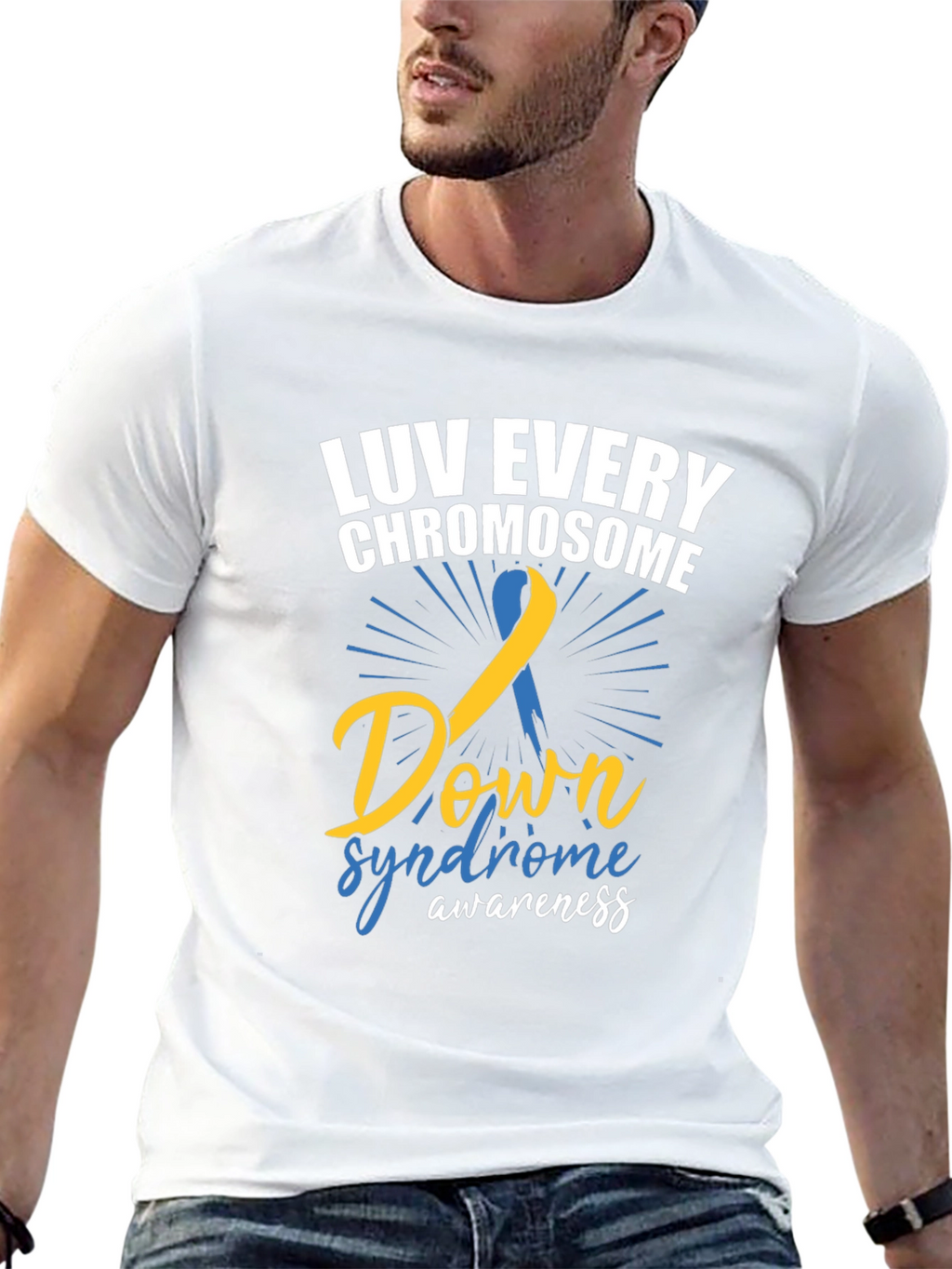 Luv Every Chromosome Down Syndrome Awareness T-Shirt