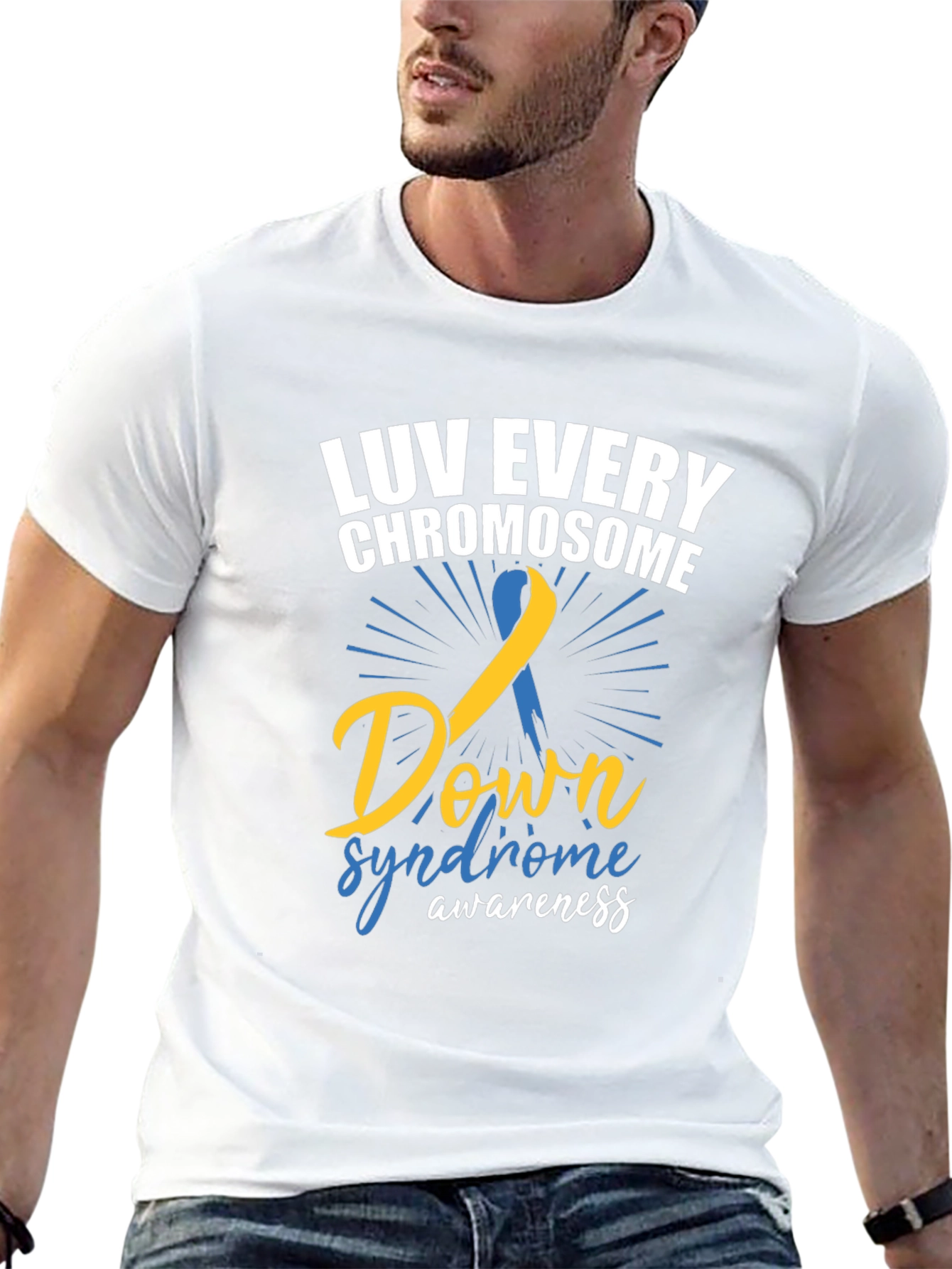 Luv Every Chromosome Down Syndrome Awareness T-Shirt