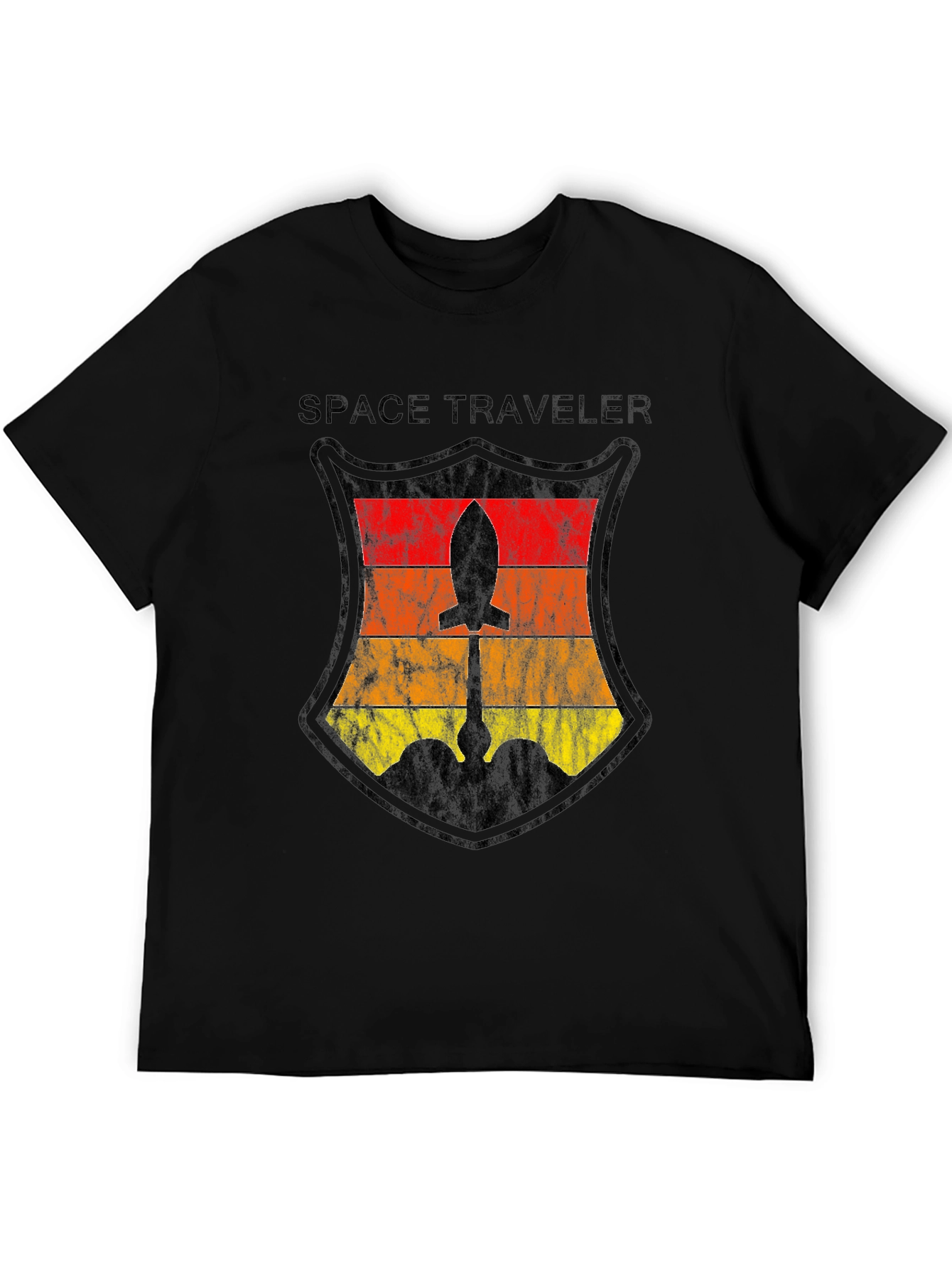 Space Traveler Rocket Graphic Tee