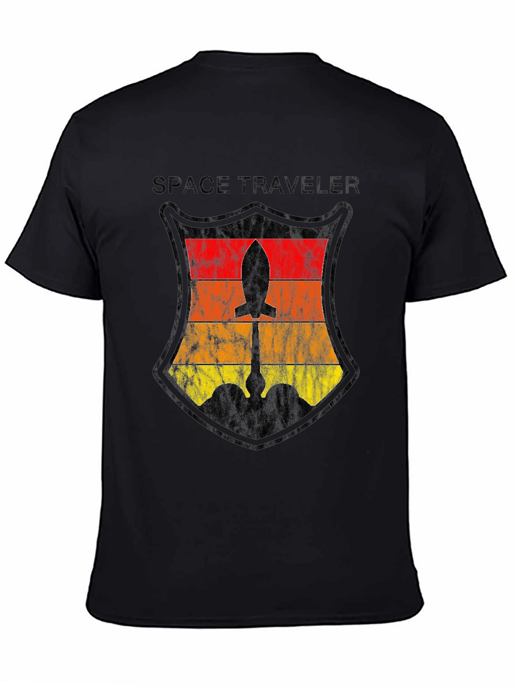 Space Traveler Rocket Graphic Tee