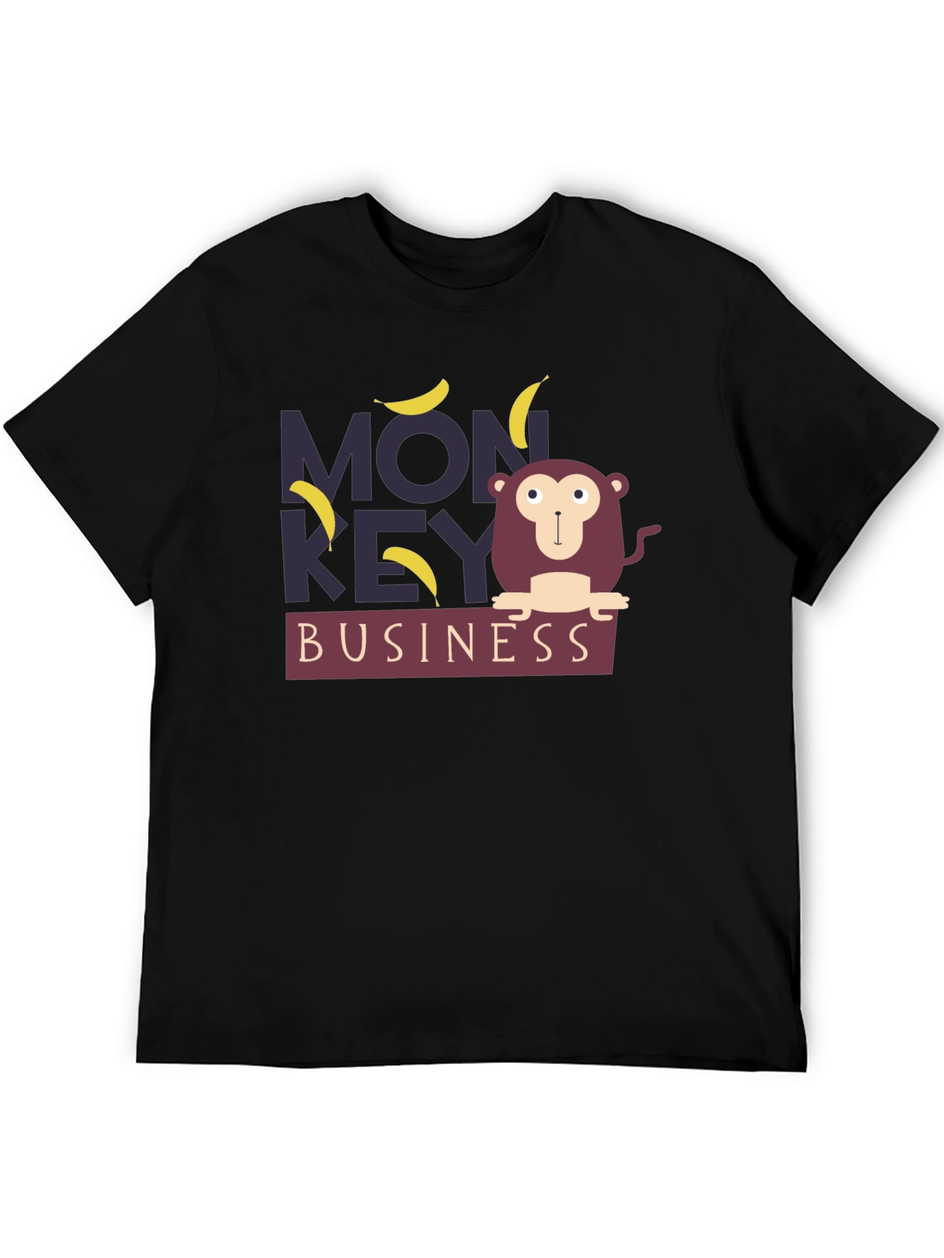Monkey Business Graphic Tee - Fun Novelty T-Shirt