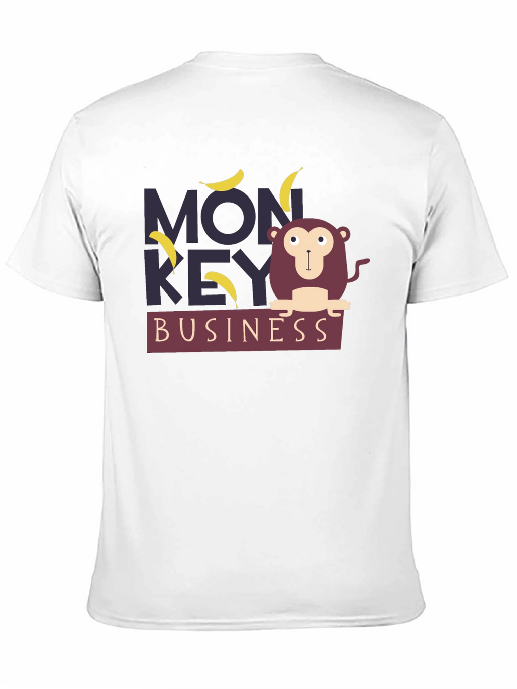 Monkey Business Graphic Tee - Fun Novelty T-Shirt