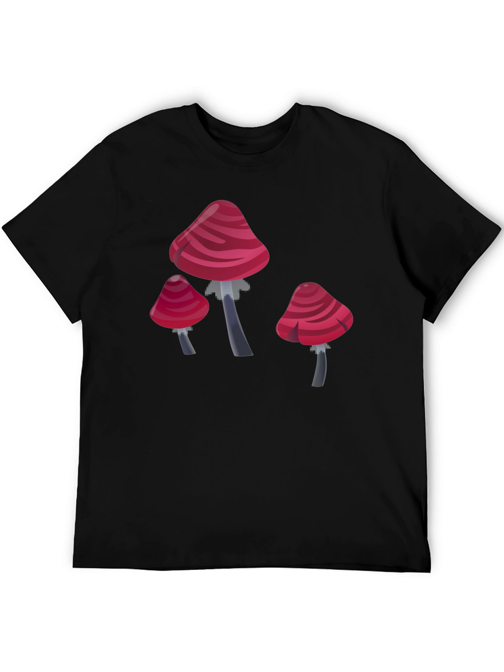Mushroom Graphic T-Shirt - Novelty Design