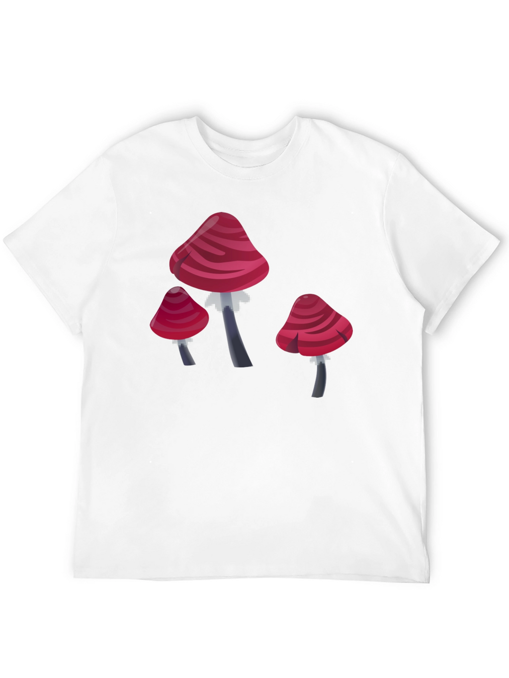 Mushroom Graphic T-Shirt - Novelty Design