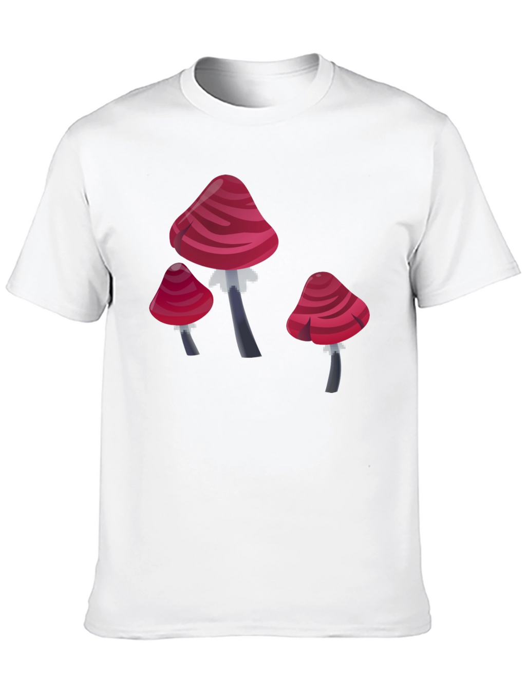 Mushroom Graphic T-Shirt - Novelty Design
