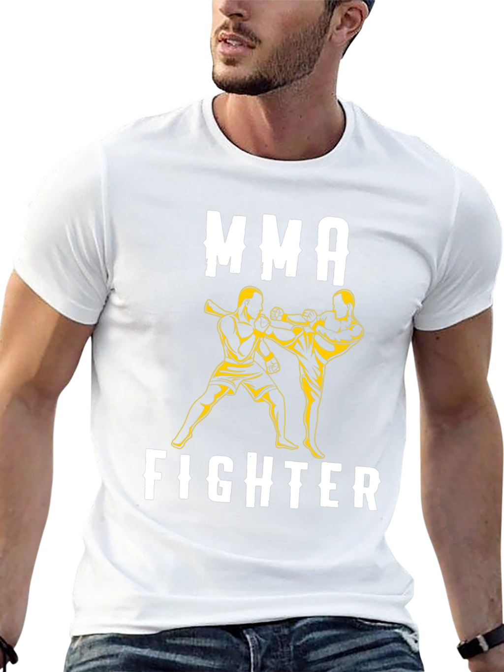 MMA Fighter Graphic T-Shirt