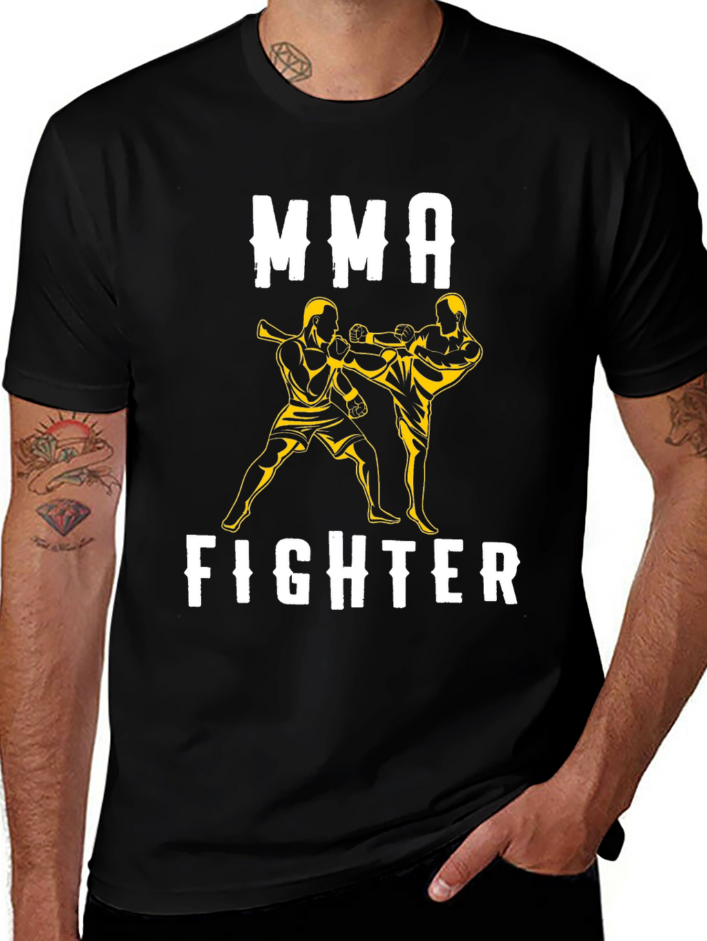 MMA Fighter Graphic T-Shirt