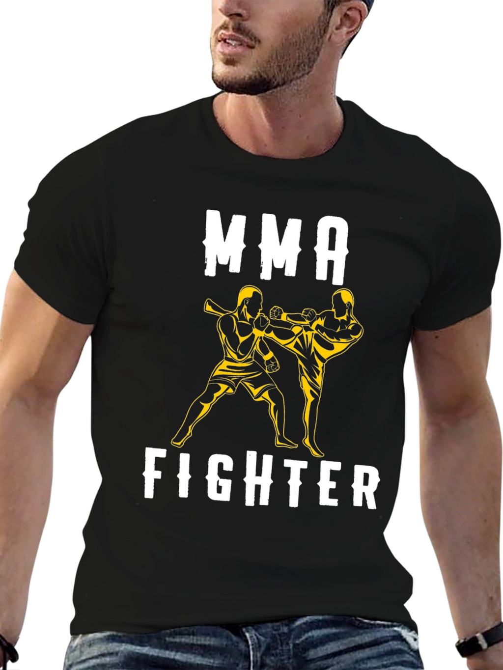 MMA Fighter Graphic T-Shirt
