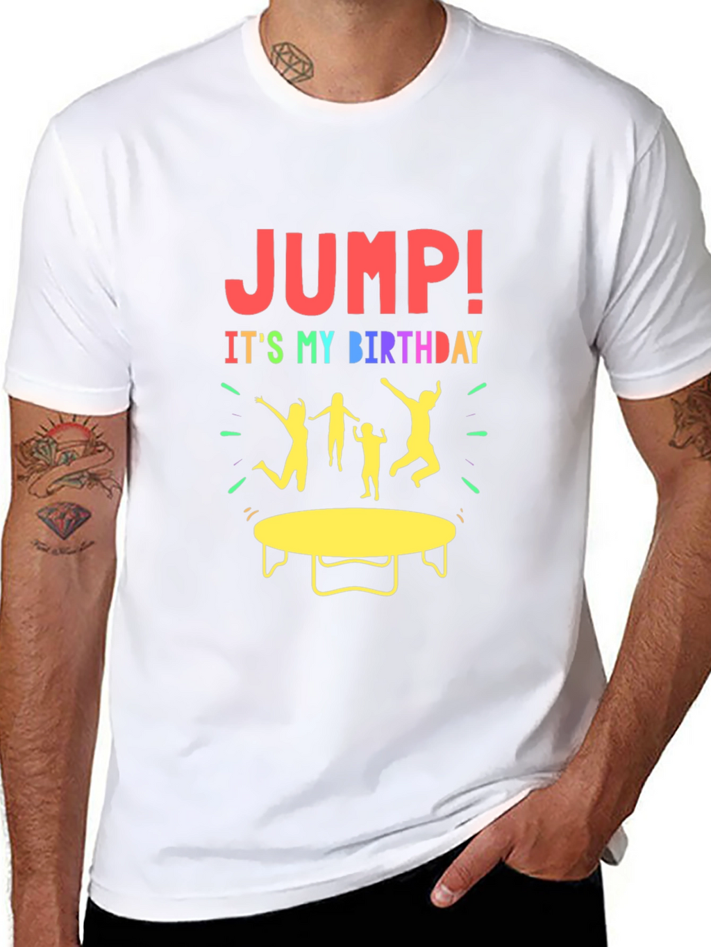 Birthday Jump T-Shirt - Party Time!