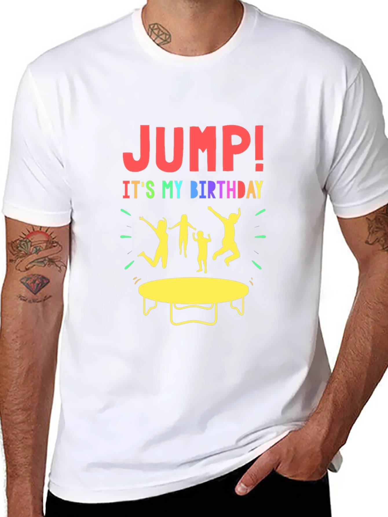 Birthday Jump T-Shirt - Party Time!