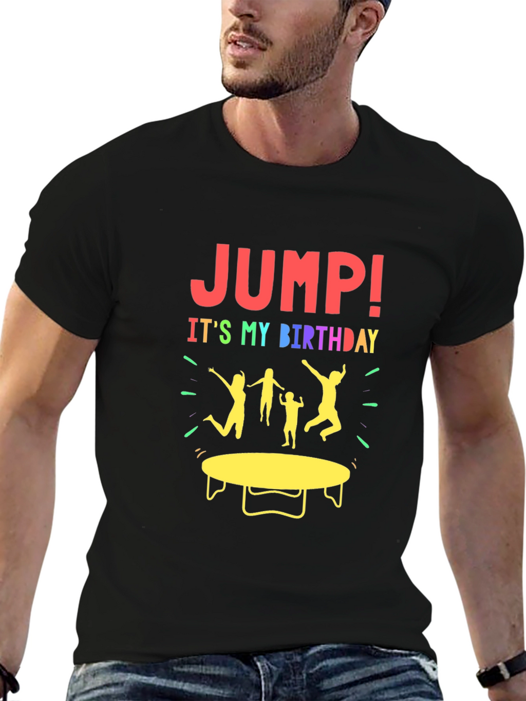 Birthday Jump T-Shirt - Party Time!