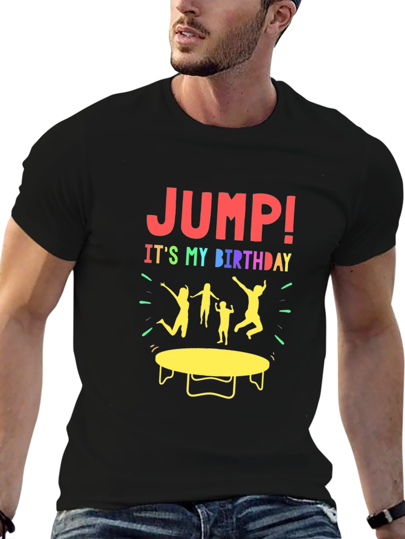 Birthday Jump T-Shirt - Party Time!