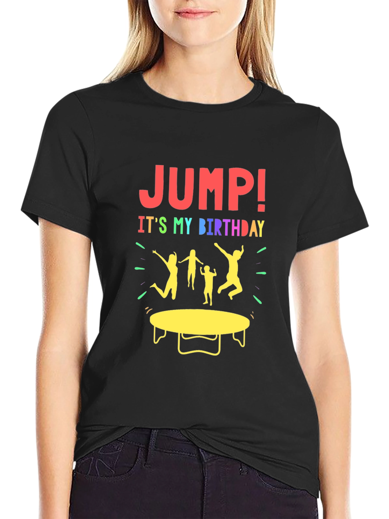 Birthday Jump T-Shirt - Party Time!