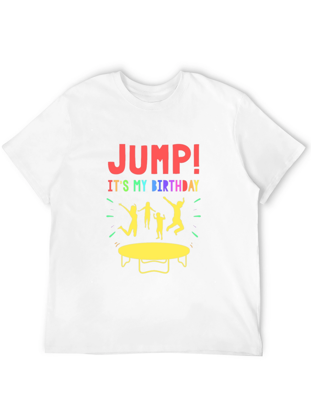 Birthday Jump T-Shirt - Party Time!