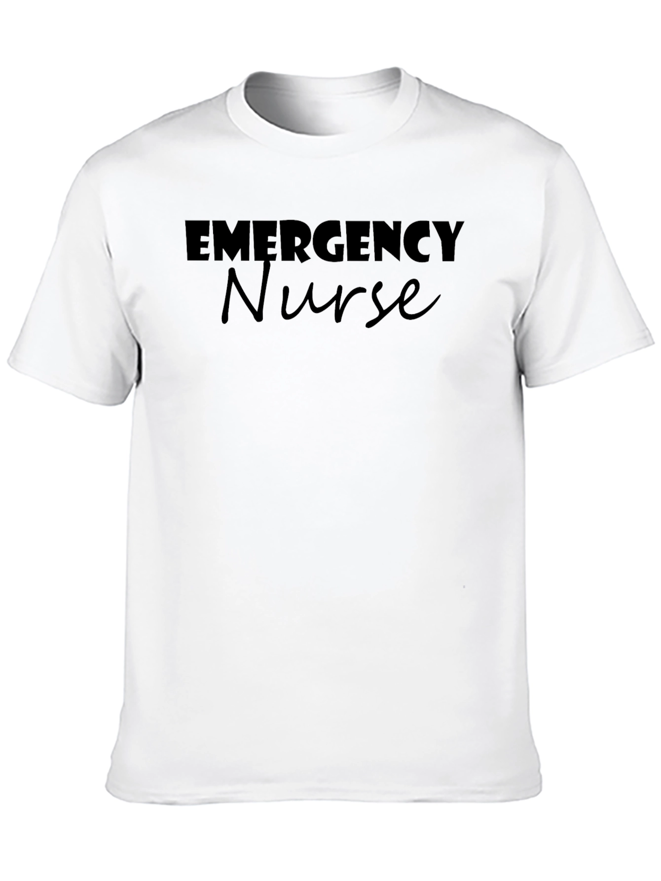 Emergency Nurse Black T-Shirt