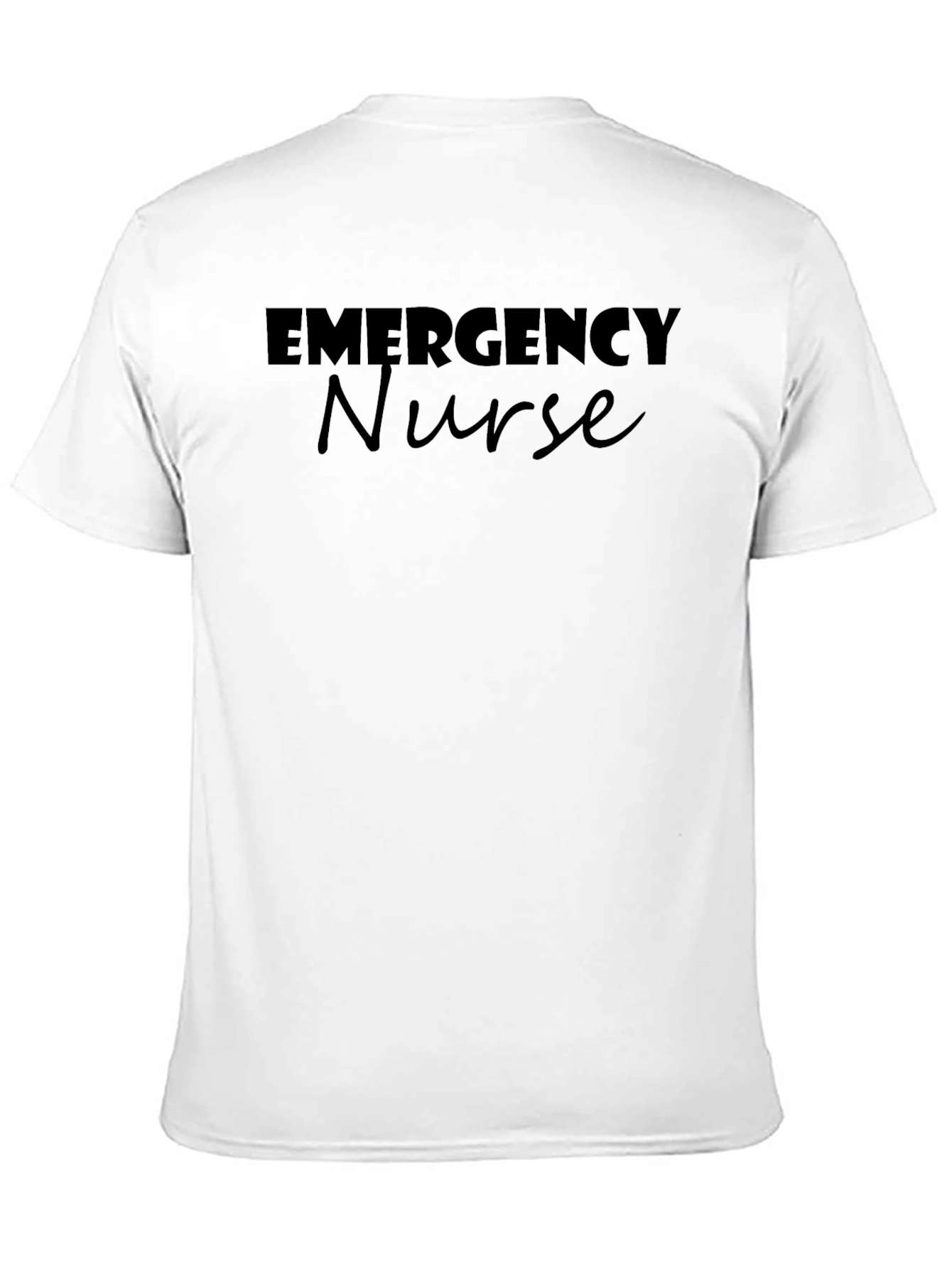 Emergency Nurse Black T-Shirt