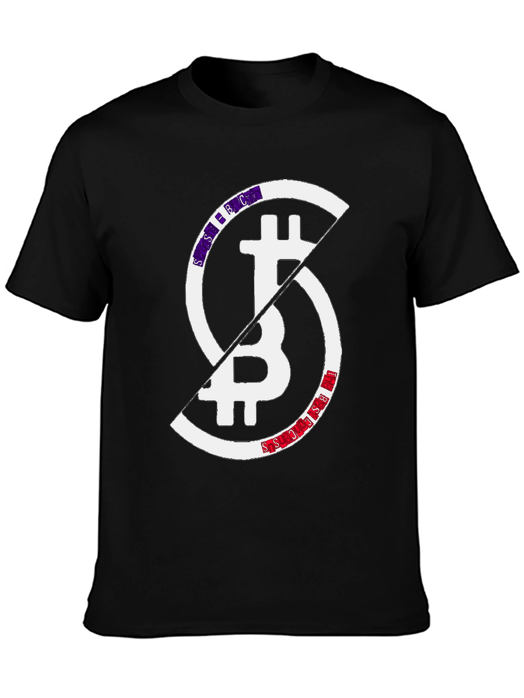 Bitcoin Block Split Graphic Tee