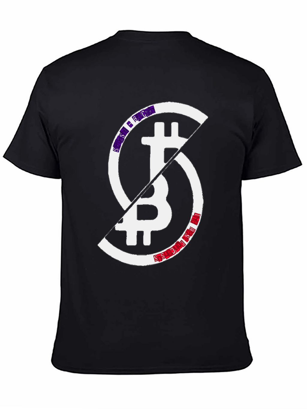 Bitcoin Block Split Graphic Tee