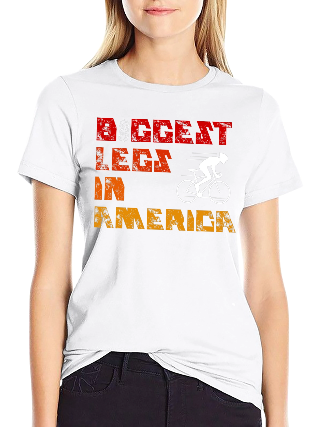 Biggest Legs in America Cycling T-Shirt