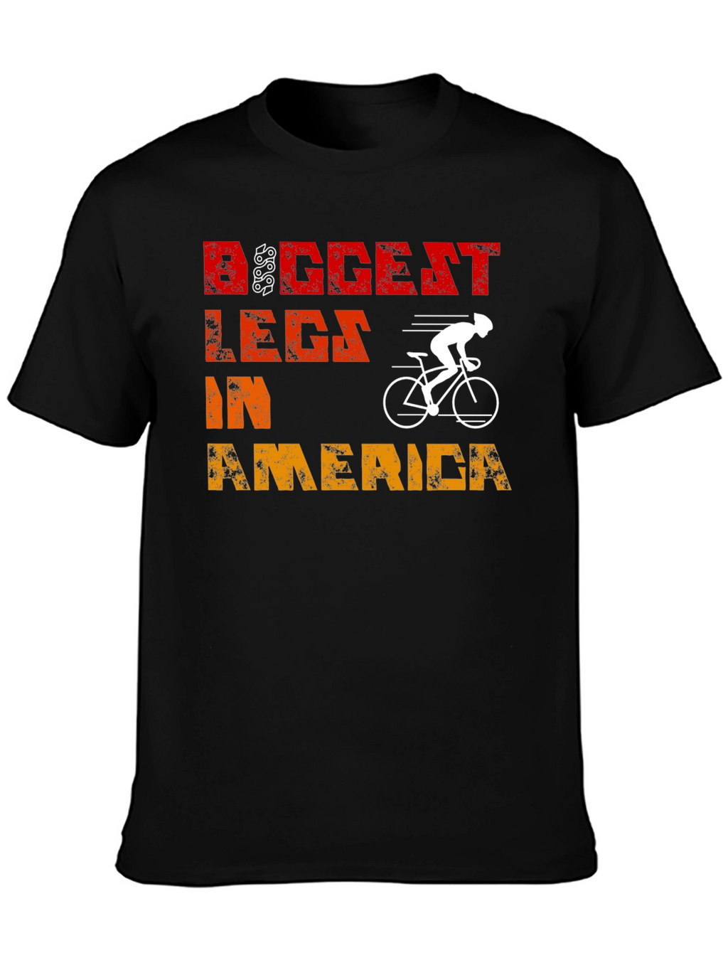 Biggest Legs in America Cycling T-Shirt