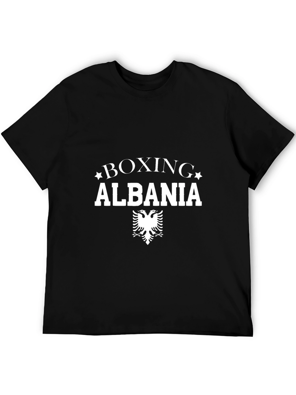 Boxing Albania T-Shirt - Black