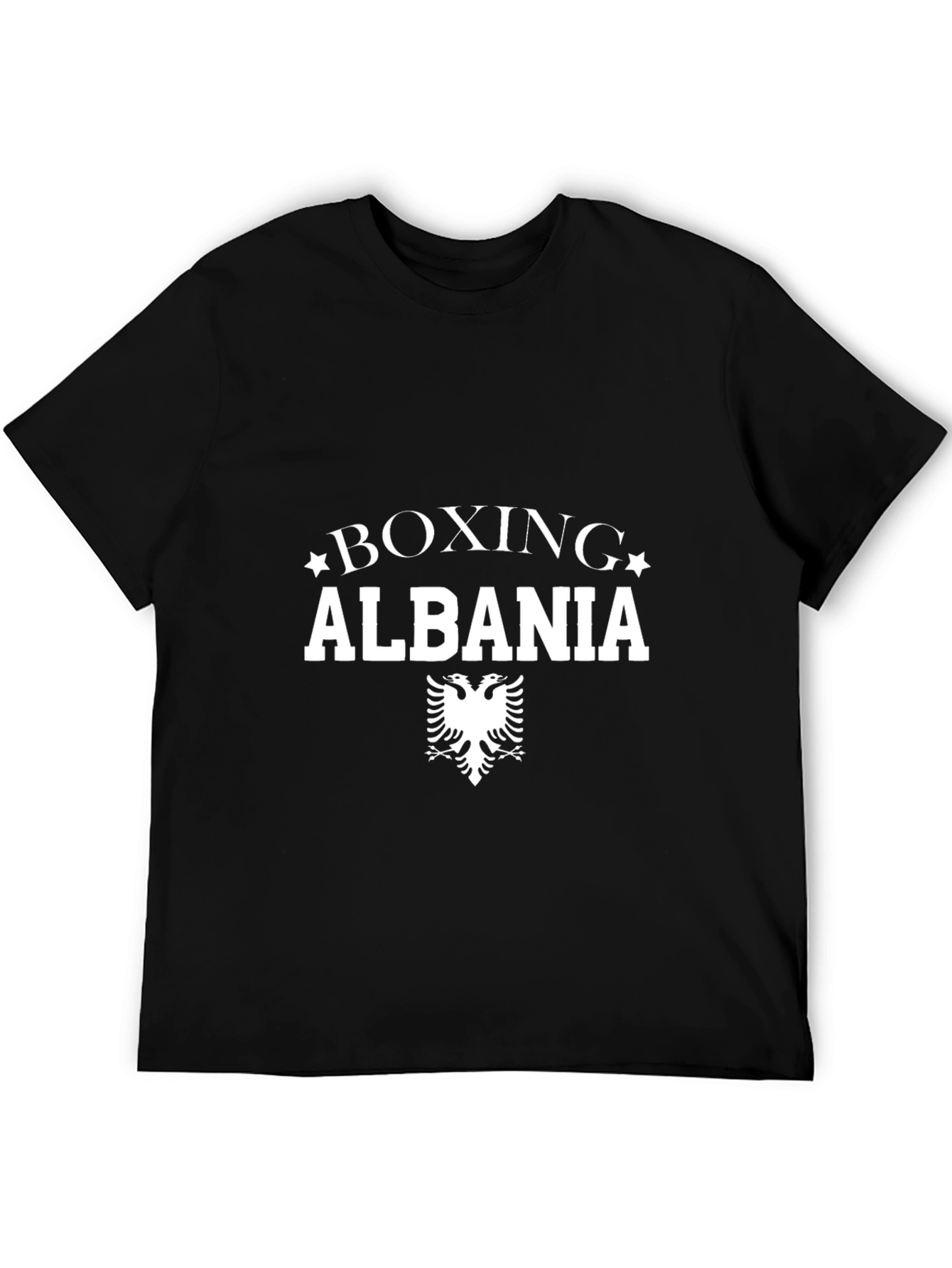 Boxing Albania T-Shirt - Black