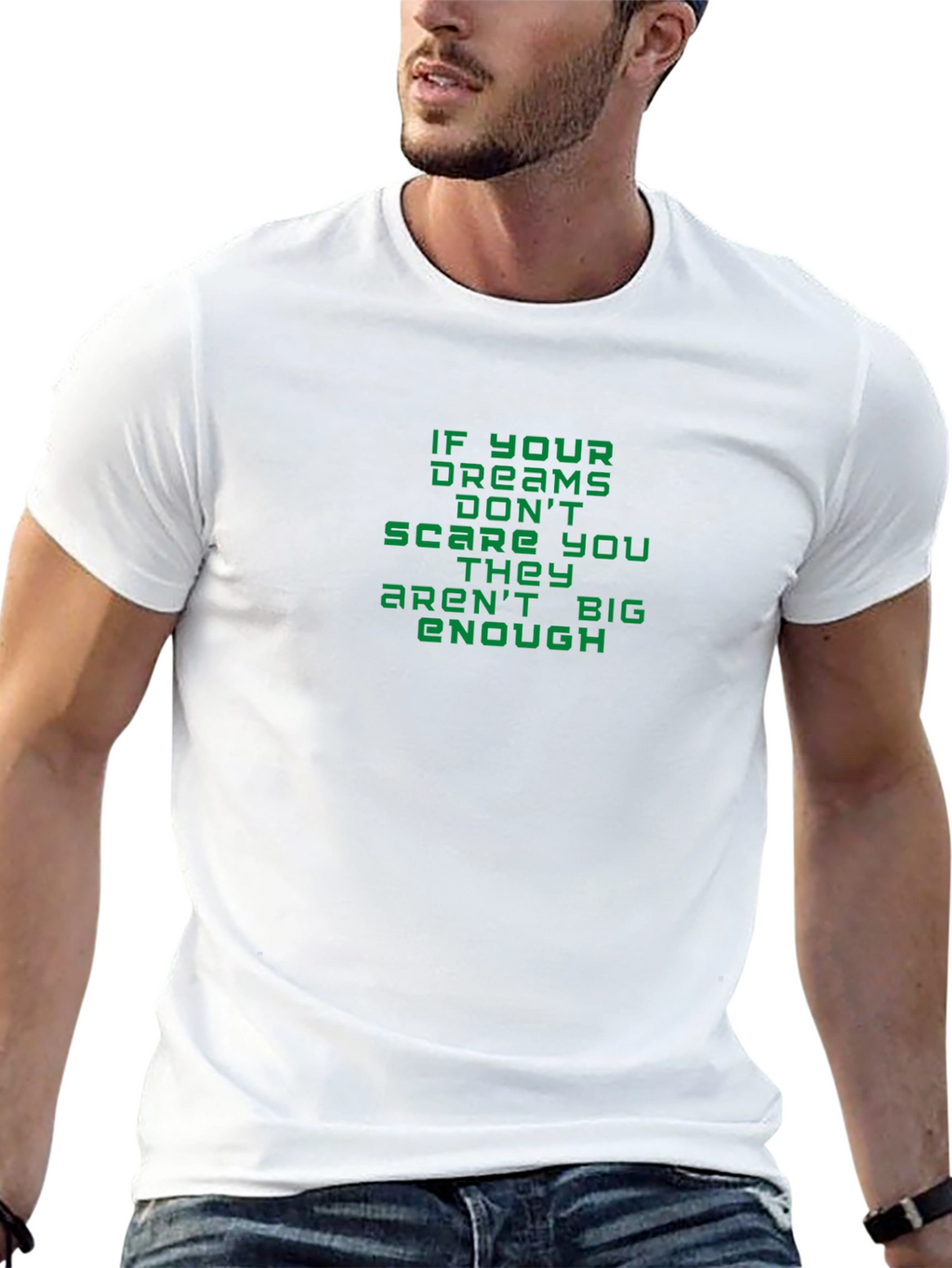 Inspirational Dream Big Graphic T-Shirt