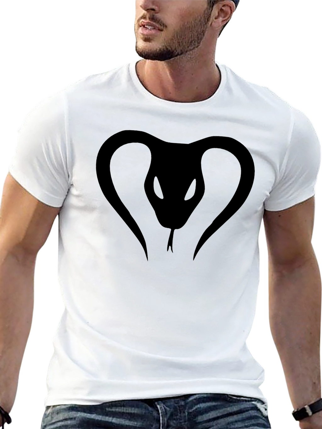 Cobra Snake Logo Graphic Tee