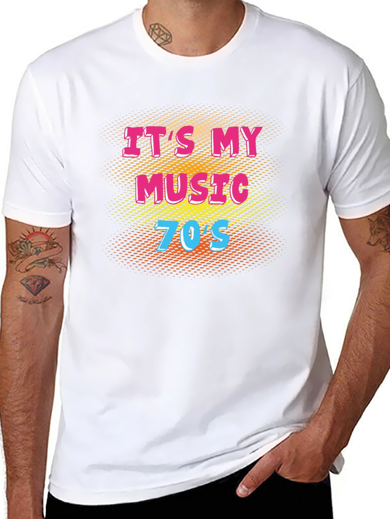 Its My Music 70s Graphic Tee