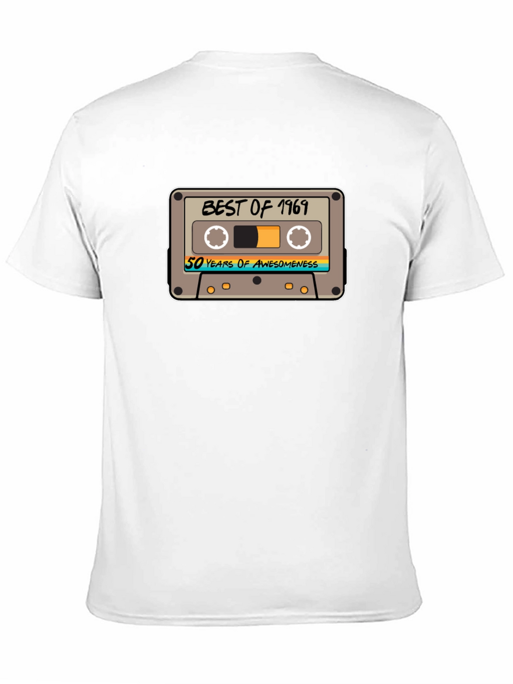 Best of 1969 50 Years Awesome Cassette Tape T-Shirt