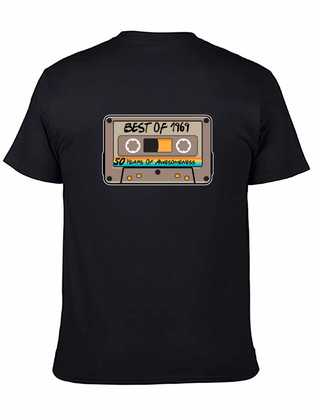 Best of 1969 50 Years Awesome Cassette Tape T-Shirt