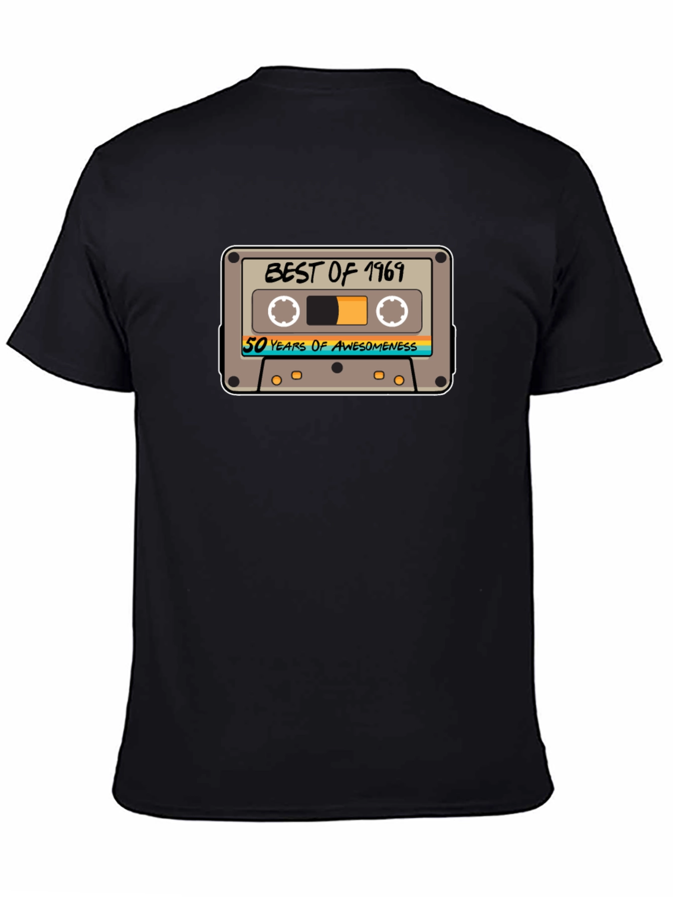 Best of 1969 50 Years Awesome Cassette Tape T-Shirt