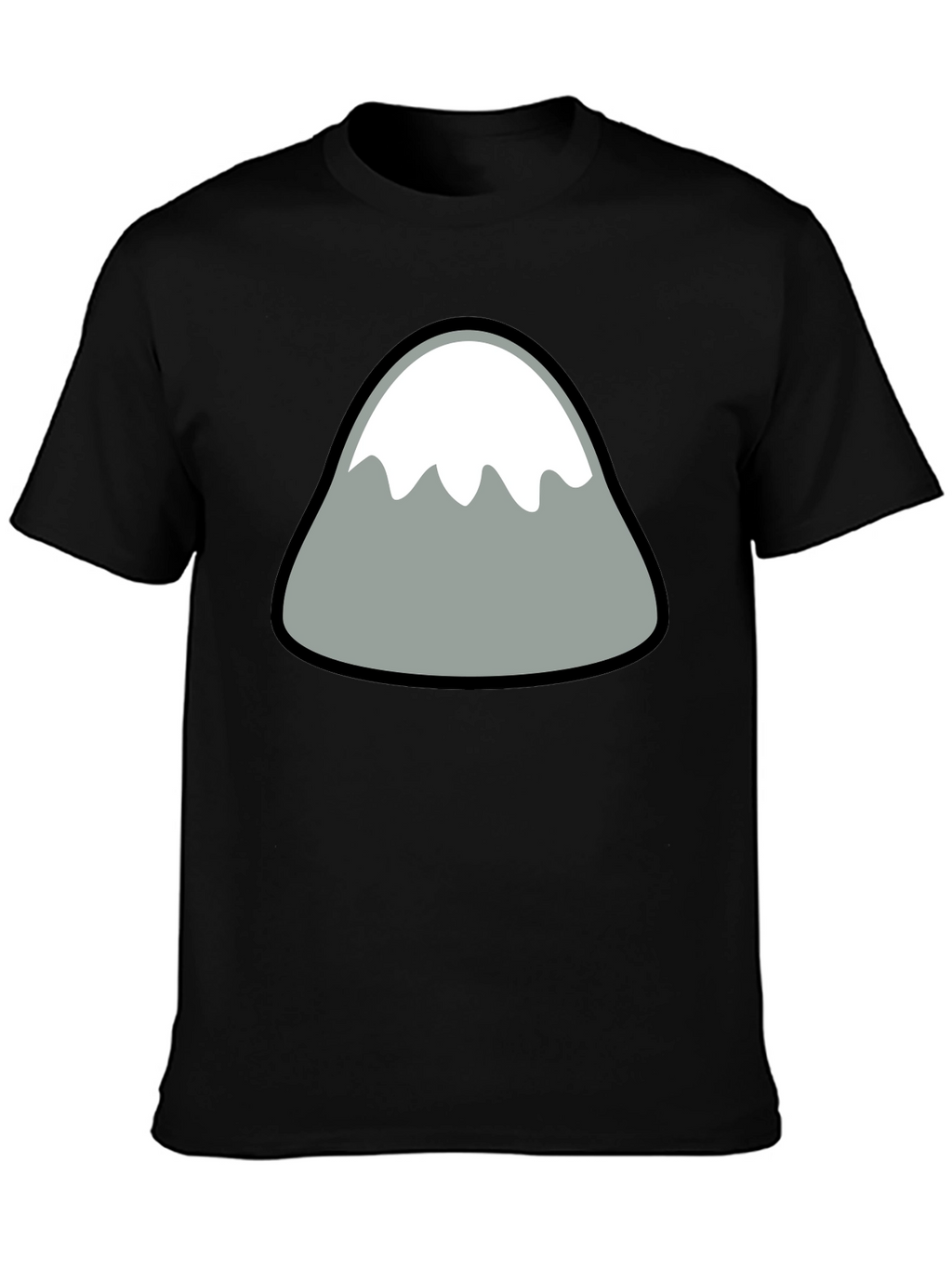 Mountain Graphic Black Tee