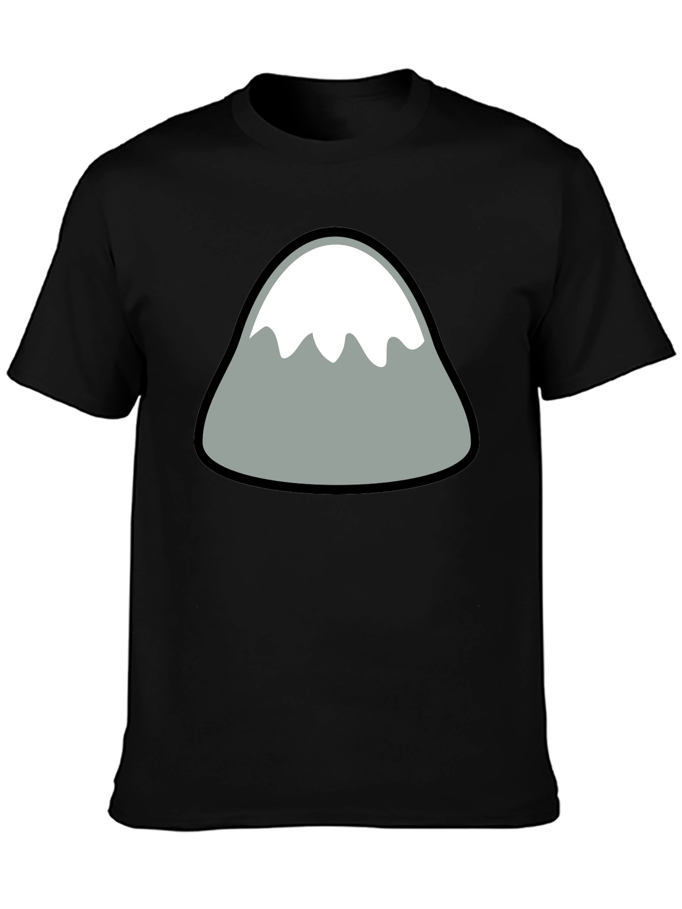 Mountain Graphic Black Tee