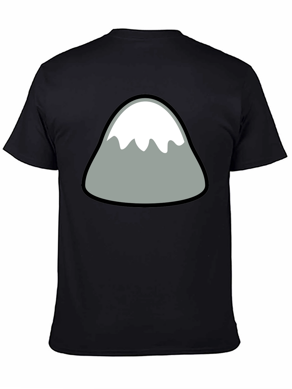 Mountain Graphic Black Tee