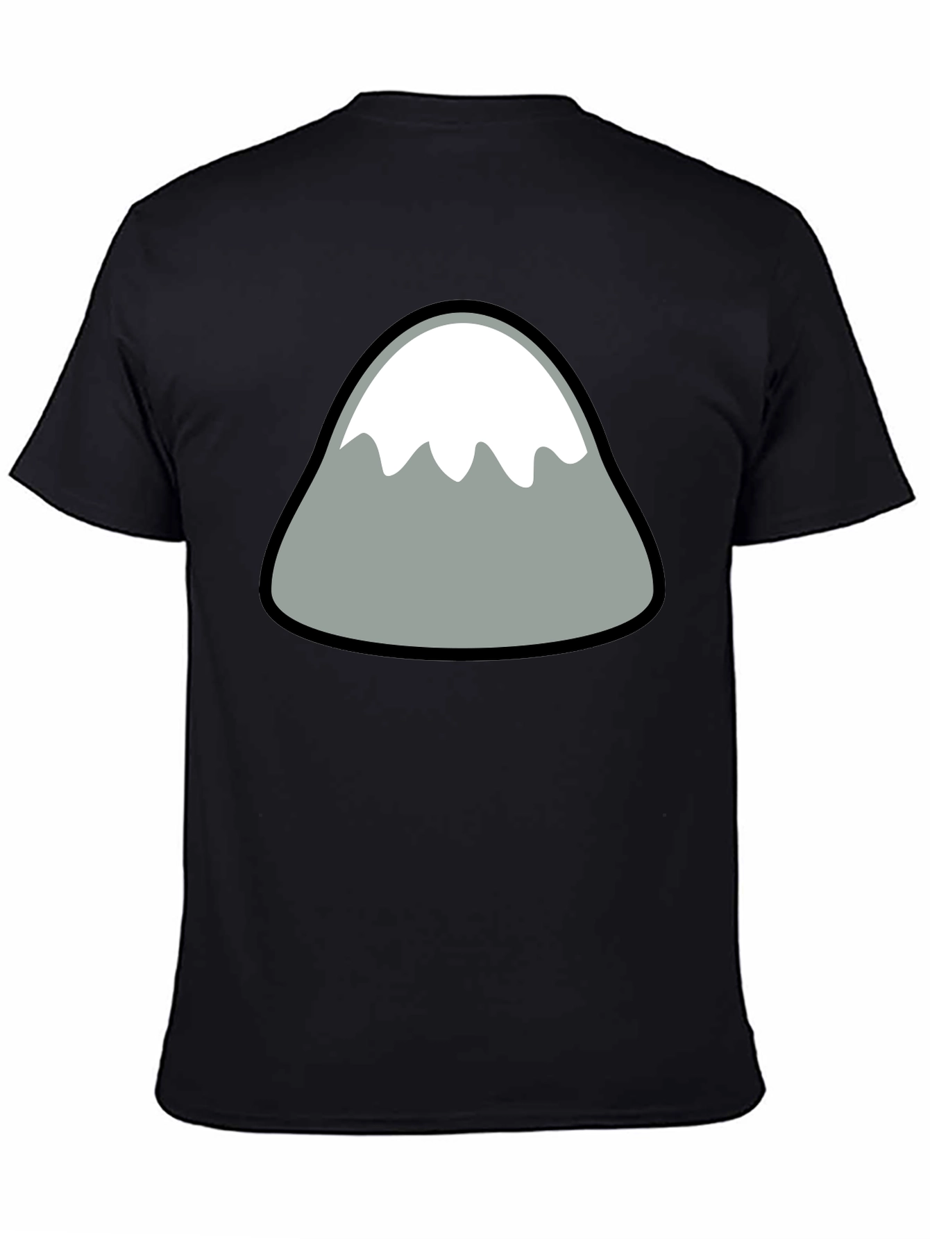 Mountain Graphic Black Tee