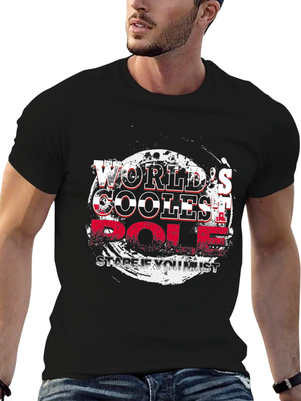 Worlds Coolest Pole Stare If You Must T-Shirt