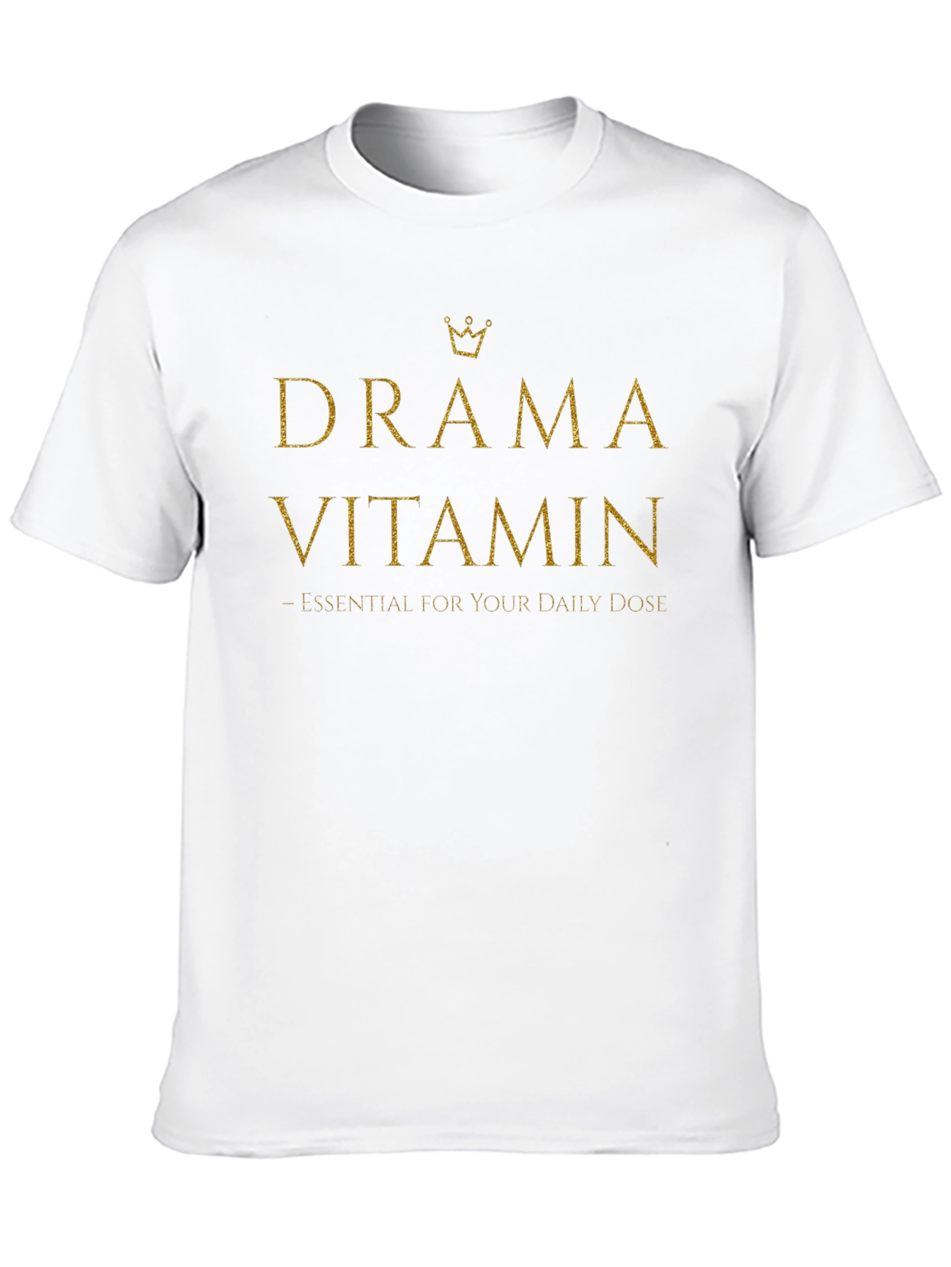 Drama Vitamin Graphic T-Shirt - Essential Daily Dose