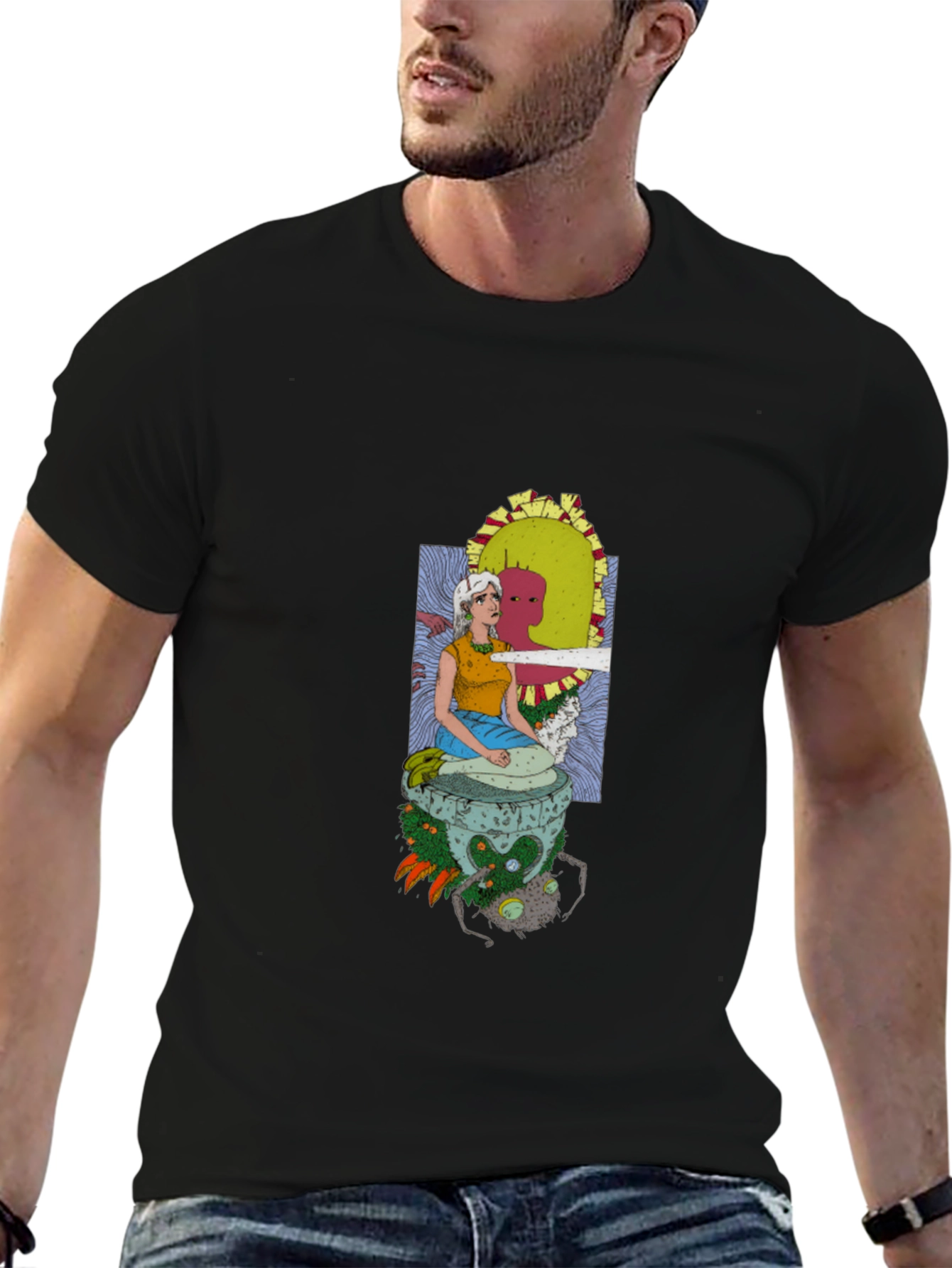 Unique Graphic Print T-Shirt - Quirky & Stylish