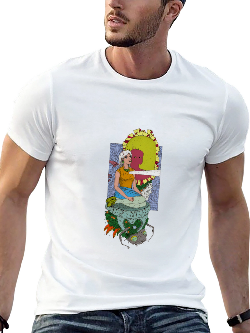 Unique Graphic Print T-Shirt - Quirky & Stylish
